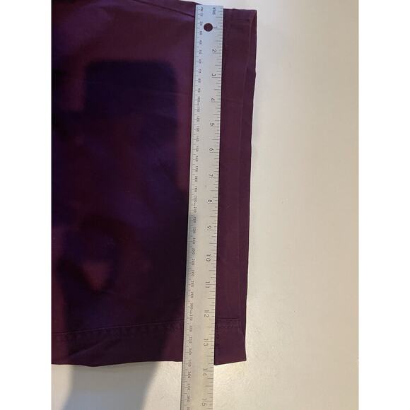 Lane Bryant Bermuda Purple Belted Shorts Pockets NWT size 20 - Picture 6 of 12